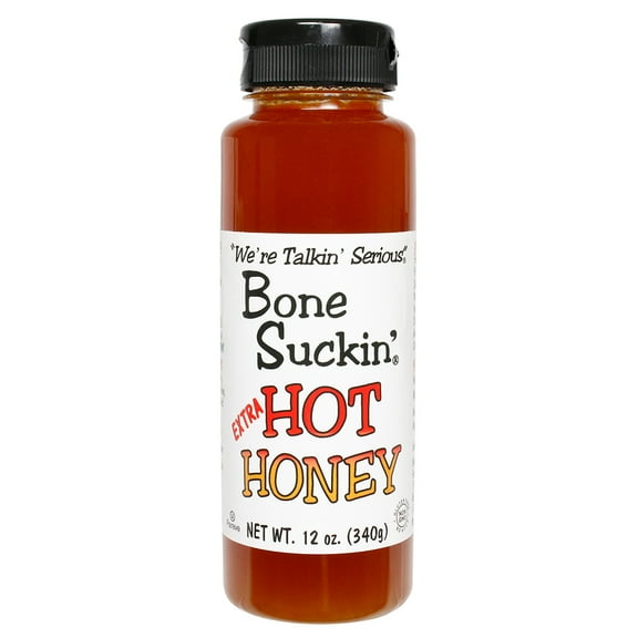 Bone Suckin' Extra Hot Honey 12 oz