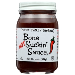 Bone Suckin' Sauce, Bonesuckin-Bone-Sauce-Hot, 16 Oz.