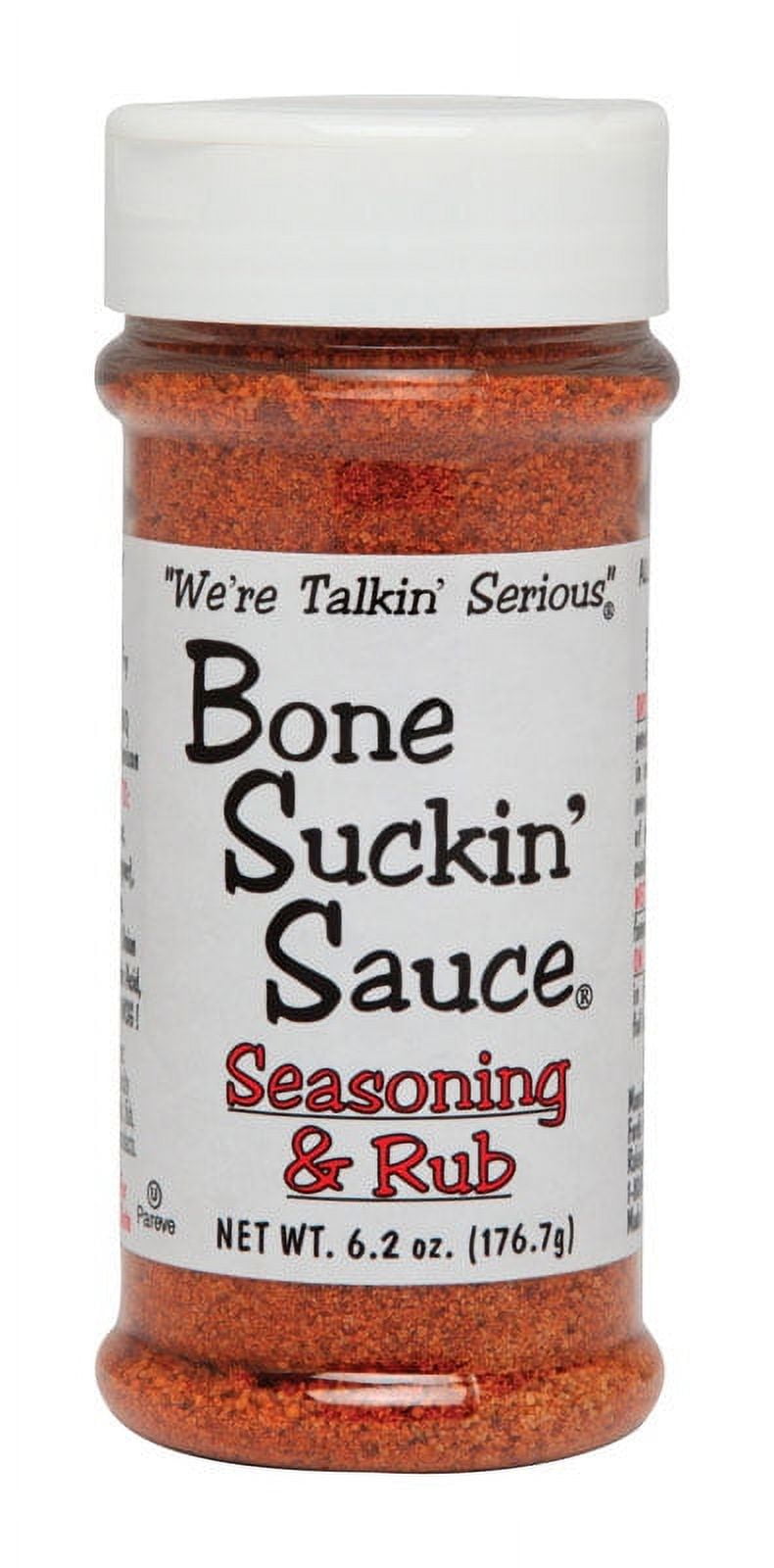 Bone Suckin'® Seasoning Rub, 5.8 oz  The Perfect Rub for Any Dish – Ford's  Gourmet Foods