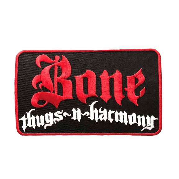 Bone Thugs-N-Harmony Logo Embroidered Patch | Licensed Control Industry Merchandise