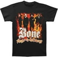 thumbnail image 1 of Bone Thugs - N - Harmony Men's Flames T-Shirt XX-Large Black ,Black Color,Size M, 1 of 5