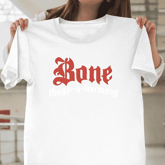 Bone Thugs N Harmony Rap Legends Hip Hop Music Group Tribute Art Unisex T-Shirt, up to size 3XL.