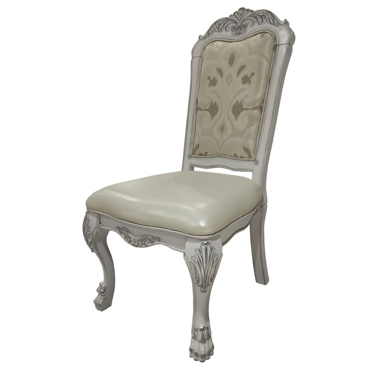 Bone White Side Chairs (2) - Sophisticated Look And Blend 2
