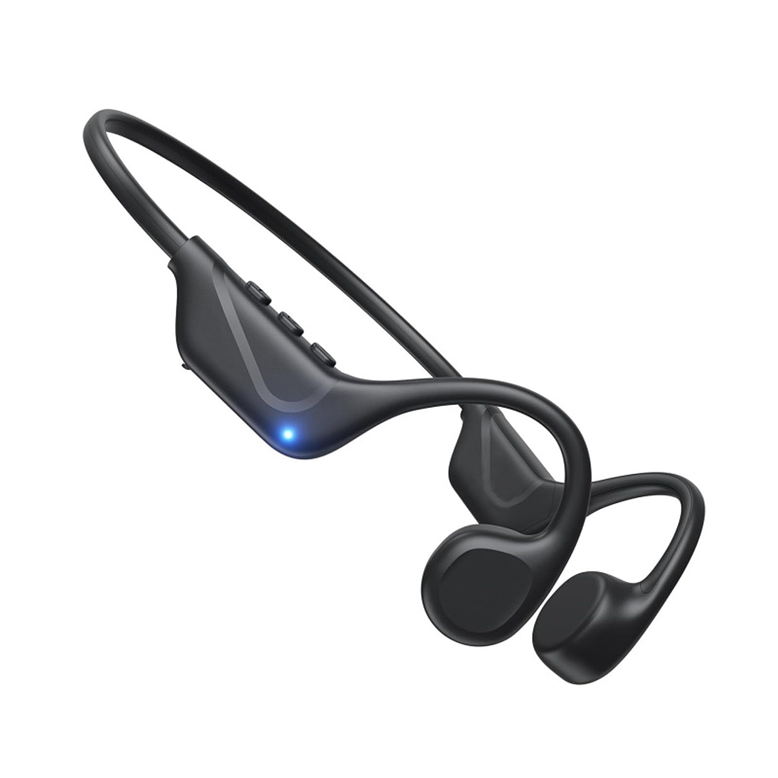 Bone conduction headphones Bluetooth, 2025 upgrade wireless headphones 5.4 Bone Conduction Headphones, waterproof sweatproof sports headphones for fitness cycling driving running