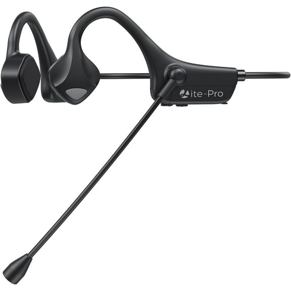 Bone conduction headset, bluetooth headset, with microphone, noise reduction, for calls, clear call experience, ear hook, waterproof, dustproof, bluetooth