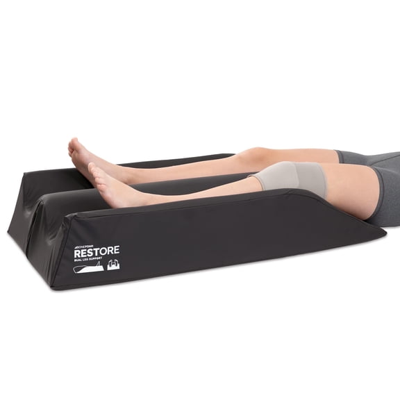 BoneFoam Restore Dual Leg Support, Aligns Feet, Knees, and Hips in a Neutral Position for Better Sleep, Knee Replacement Rehab, Designed with Physicians, Made in USA