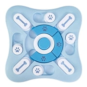 Interactive Dog Puzzle Treat Toy for Slower Eating - Smart Treat Dispensing Cognitive Toys for Dogs Playtime - Durable, Non-Slip Plastic - Mind Boosting Dog IQ Puzzle Toys for Puppies & Large Breeds
