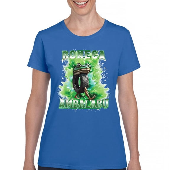 Boneca Ambalabu T-Shirt Funny Italian Brainrot Gen Z Alpha Meme Women's Tee