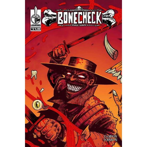 Bonecheck #3 VF ; Legends Comic Book