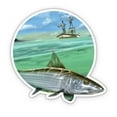 thumbnail image 1 of Bonefish - 8" Vinyl Sticker - For Car Laptop I-Pad - Waterproof Decal, 1 of 1