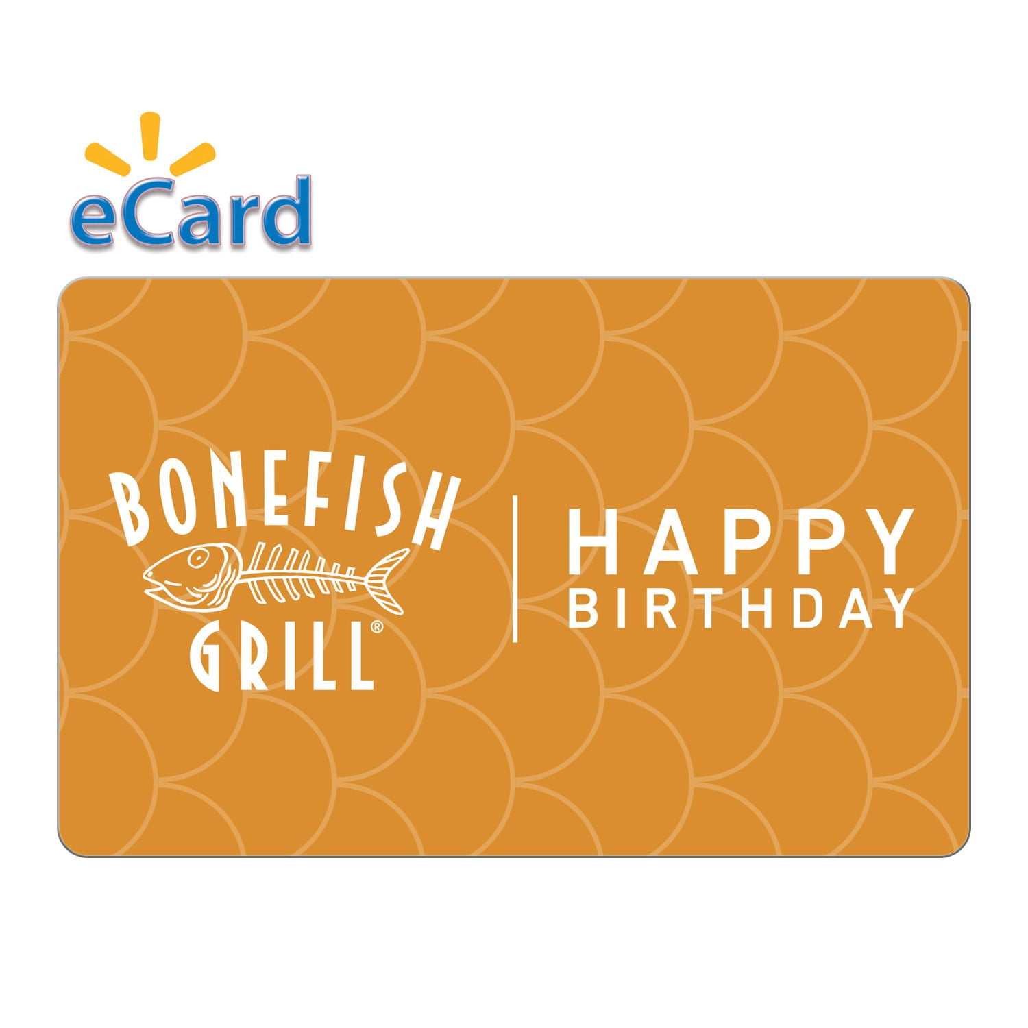 Bonefish Happy Birthday 25 eGift Card