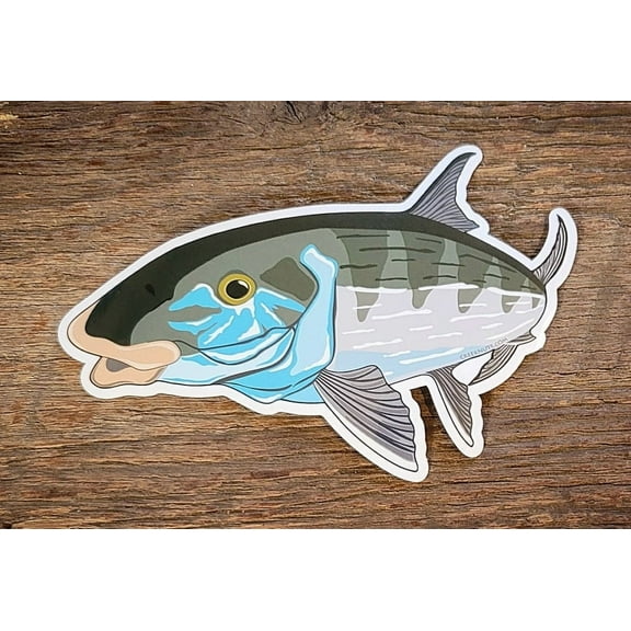 Bonefish Sticker Decal