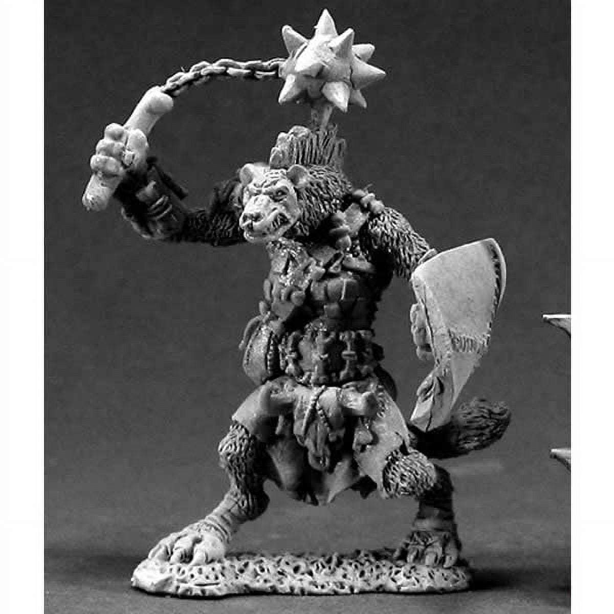 Reaper Miniatures Dragoth The Defiler – 25mm Heroic Scale Undead King Metal Miniature, Unpainted