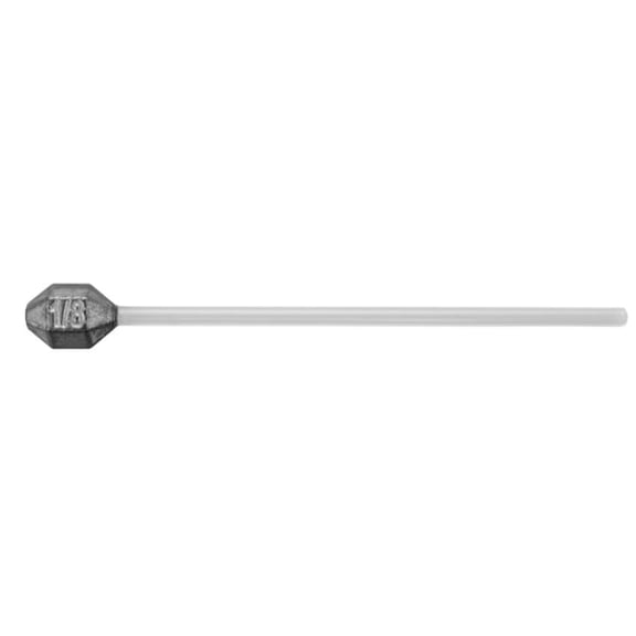 Bonehead Tackle Tangle Free Weight  1/8 oz  Unpainted (4 Pack)