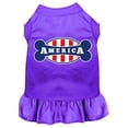 thumbnail image 1 of Pet Dog  Cat Dress Screen Printed, "Bonely In America", 1 of 11