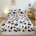 Bonenjoy 1pc Pure Cotton Fitted Bed Sheet With Elastic Cartoon Car