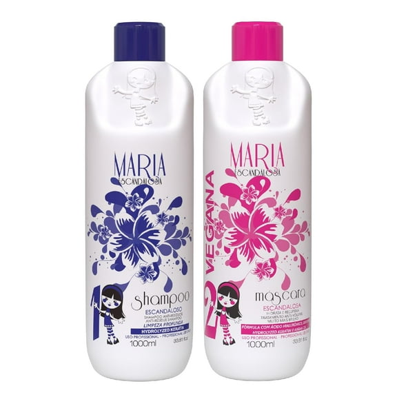 Bonequinha Escandalosa Perfect and Long Lasting Progressive Brush Kit 2x1L/2x33.81fl.oz - Bonequinha Escandalosa| Brazilian Keratin Treatment