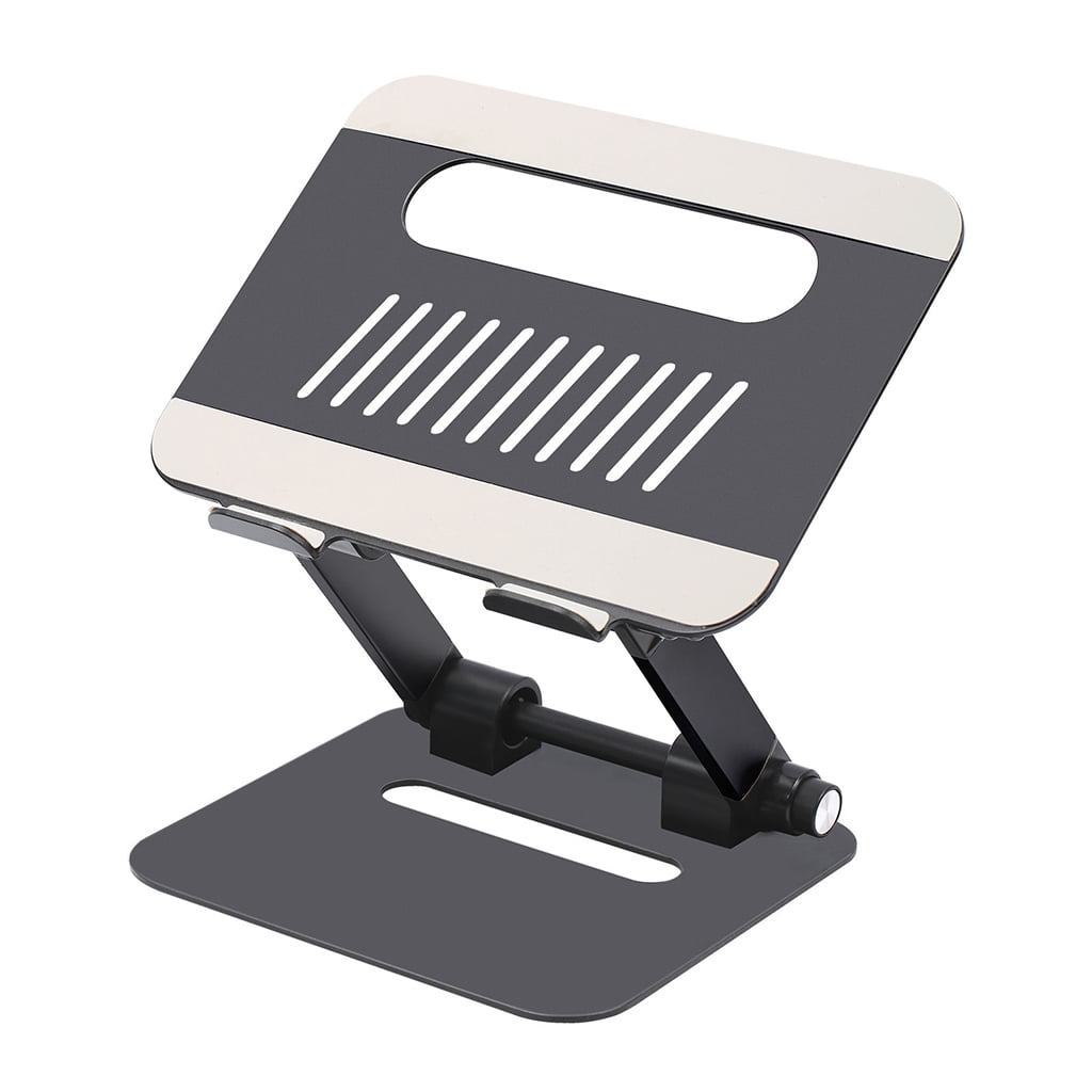 Boneruy Foldable Adjustable Laptop Extension Rack Cooling Holder Notebook Pad Bracket