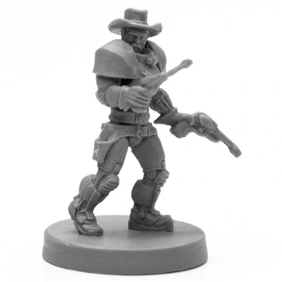 Bones Black John Bishop, Space Cowboy Miniatures & Miniature Games