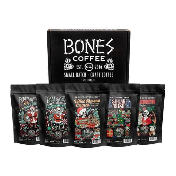 Bones Coffee Company Holiday Favorites Bundle | Whole Bean Coffee