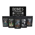 thumbnail image 1 of Bones Coffee Medium Roast Ground Coffee | 4 oz Favorite Flavors Sample Pack Flavored Coffee, 1 of 12
