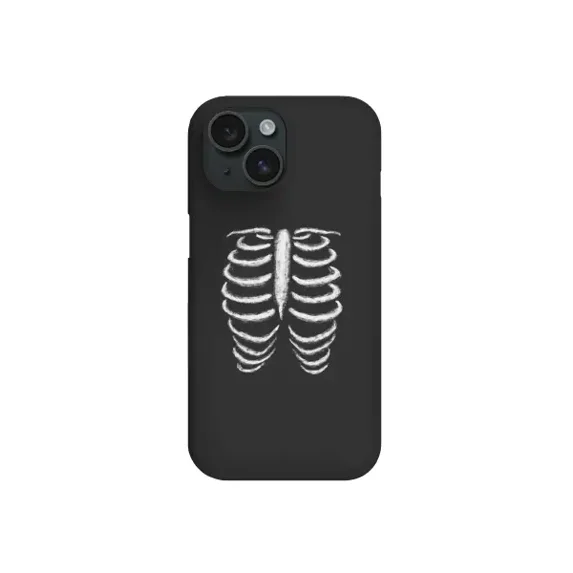 Bones Day Funny Pug TikTok Meme Noodle Phone Case for iPhone 16 15 14
