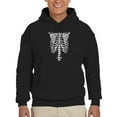 thumbnail image 1 of Bones Design Hoodie Men -GoatDeals Designs, Male x-Large, 1 of 4