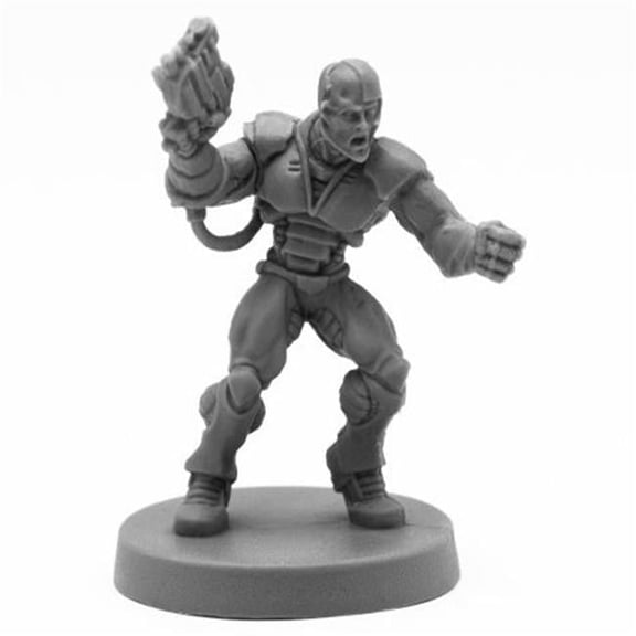 Bones Keryx, Cyborg Assassin Miniatures, Black