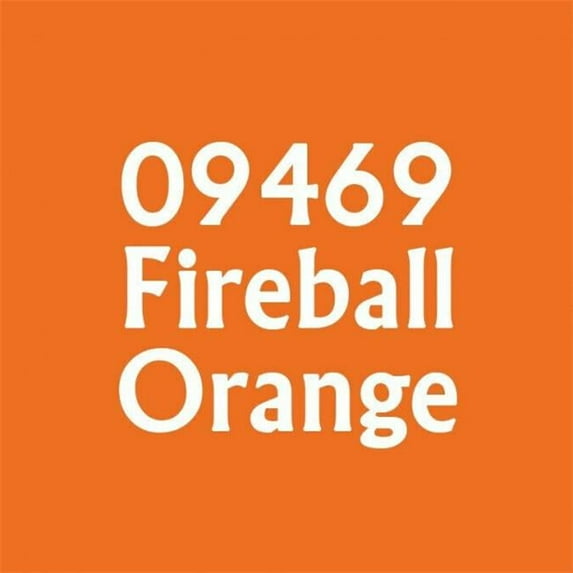 Bones Master Series Acrylic Paint, Fireball Orange