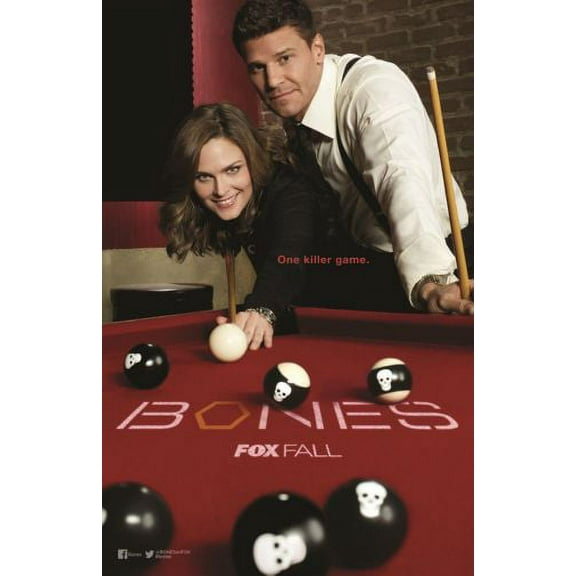 Bones Poster Print Entertainment Decor Art Poster 24x36 Unframed, Age: Adults, Rectangle Poster Time