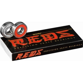 Bones Reds Skateboard Bearings 8pack