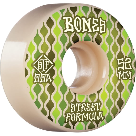 Bones STF V2 Retros 52mm 99A White