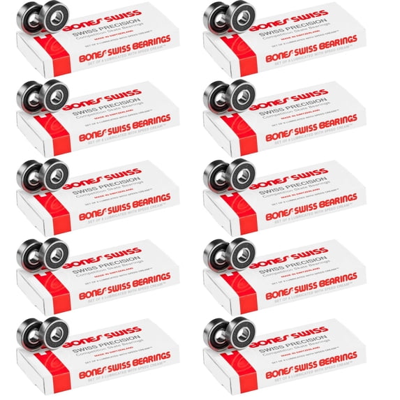 Bones Swiss 10 Pack Bearings