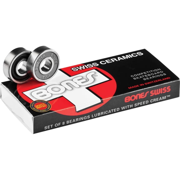 Bones Swiss Ceramic Single Set Bearings