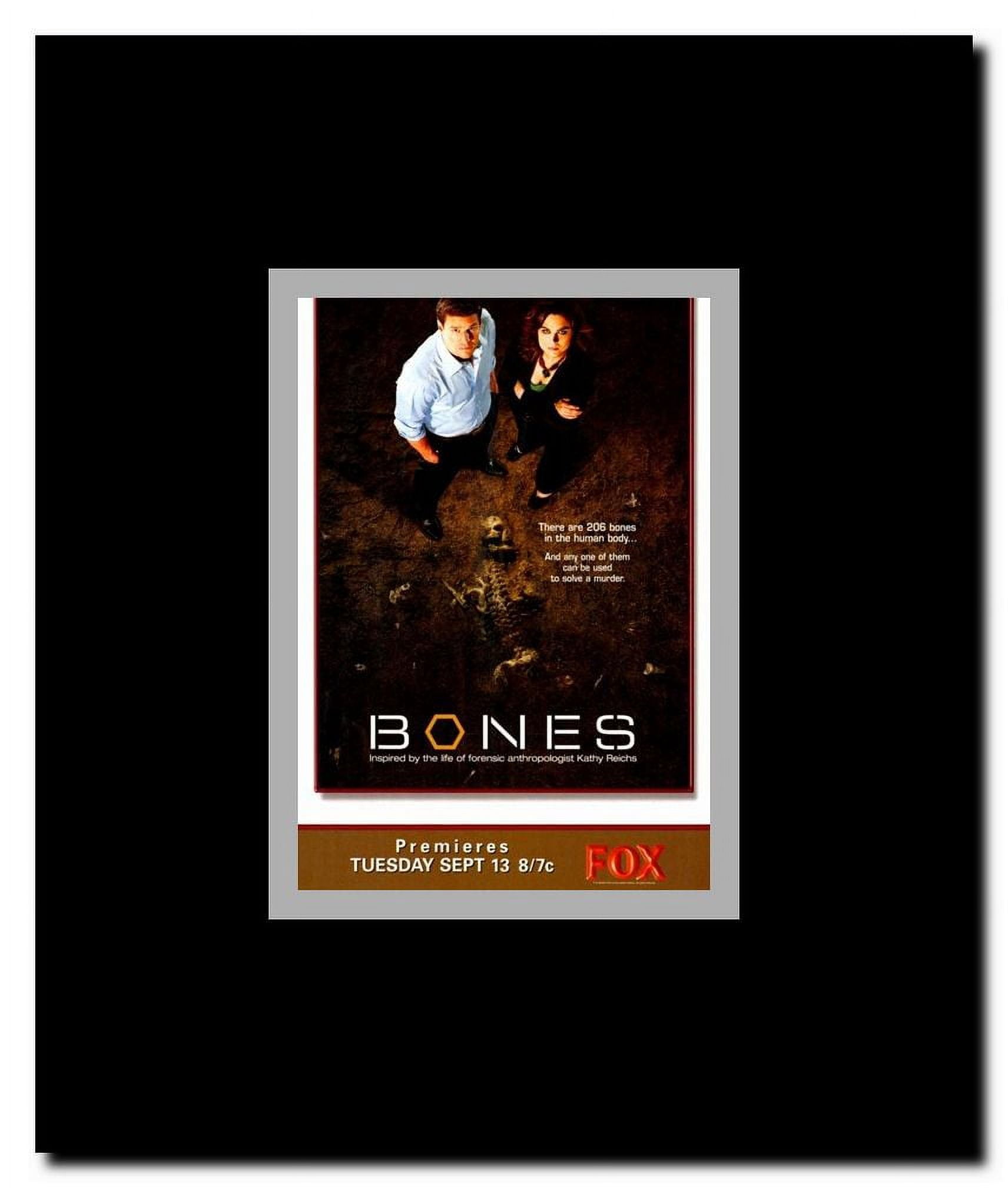 Bones (TV) Framed Movie Poster