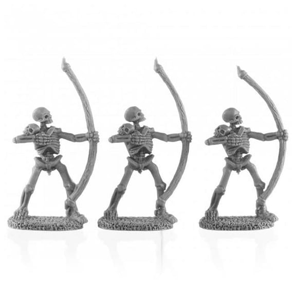 Bones United States of America Skeletal Archers Miniature - 3 Piece