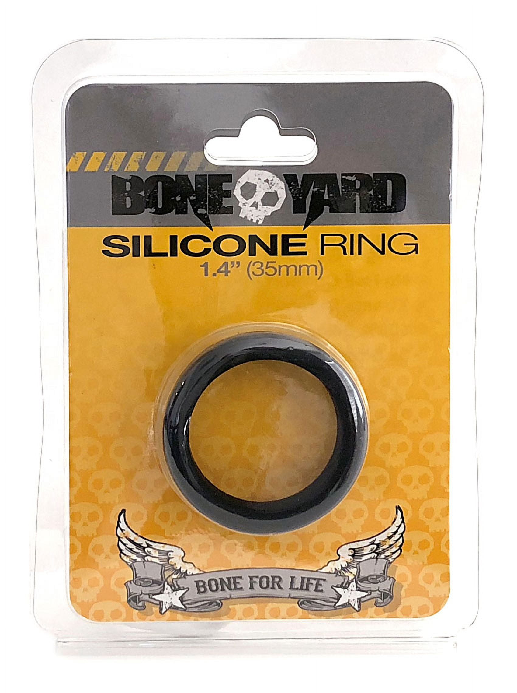 Boneyard Silicone Ring 35mm Black