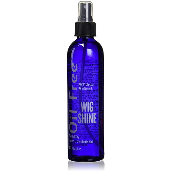 Bonfi Natural Oil-Free Wig Shine Spray, 8 Ounce