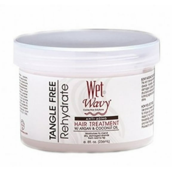 Bonfi Natural - Wet N Wavy Anti-Aging Hair Treatment w/ Argan and Coconut Oil
