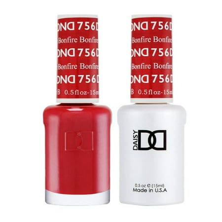 Bonfire #756 & Matching Polish Set - DND Gel & Lacquer