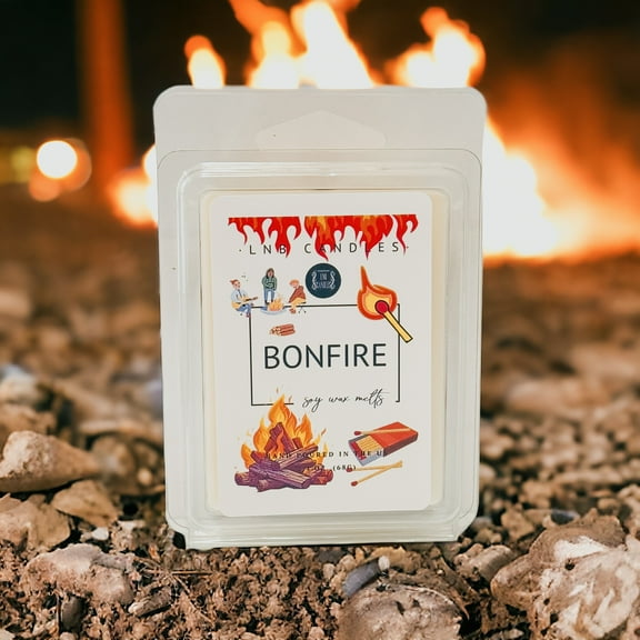 Bonfire Campfire Scent Wax Melt 3 PACK