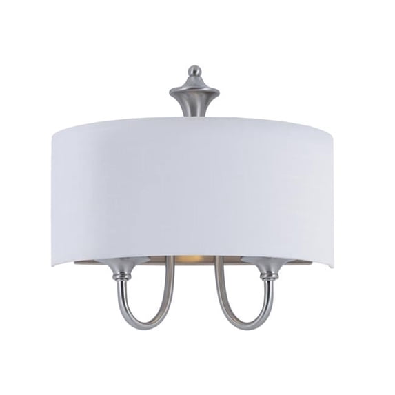 Bongo 1-Light Wall Sconce, Satin Nickel