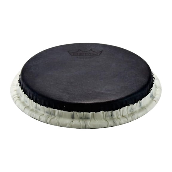 Bongo Drumhead 7.15 inch - SKYNDEEP Black Calfskin Graphic - Tucked Drum Head Pack (M9-0715-S4-SD00) - Percussion Instrument Replacement Parts