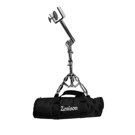 Bongo Stand+GIG Bag, Chrome PRO Double BRACED Pivot Adjustable Latin Percussion