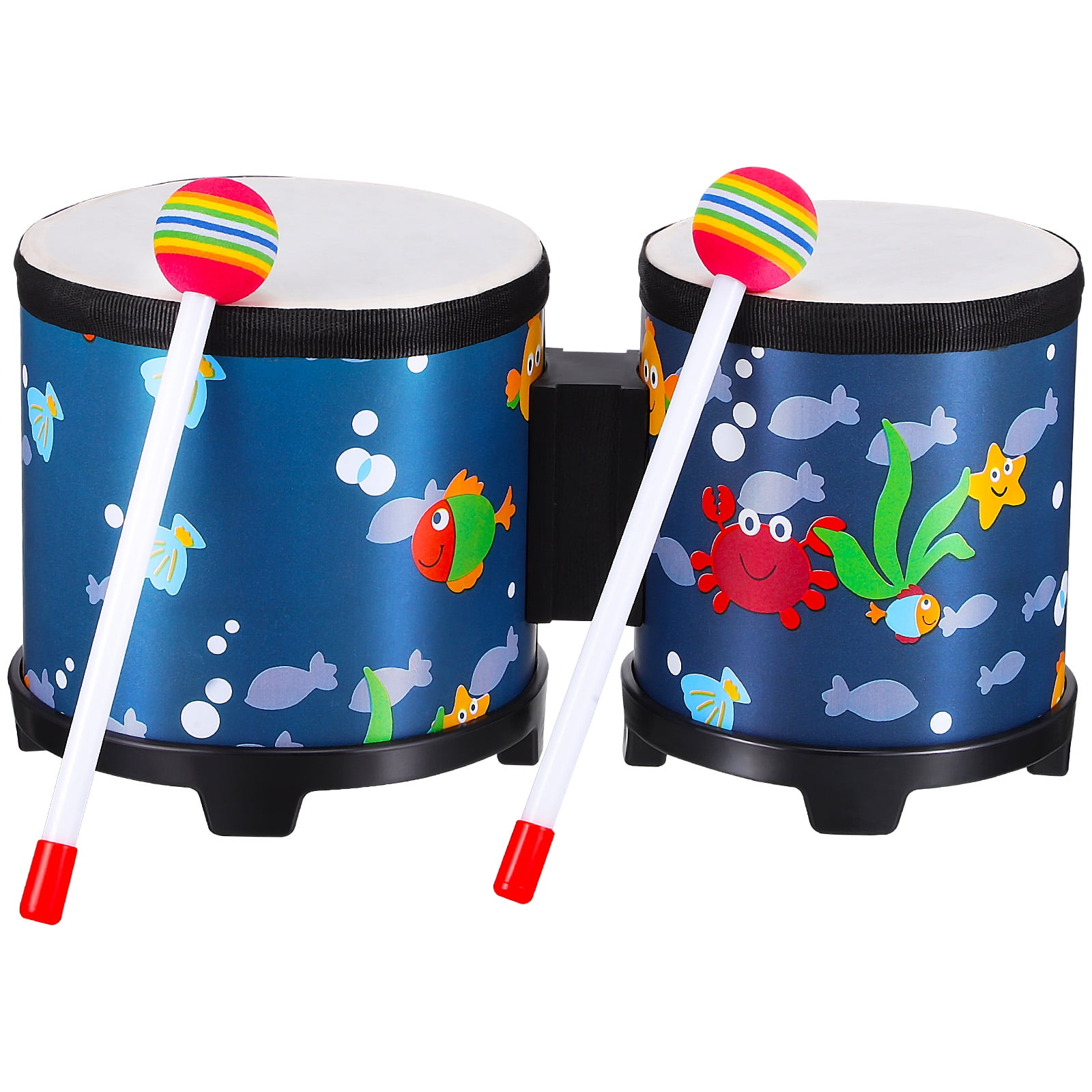 Bongos Drum Percussion Instrument Beginners Practice Bongos Music Enlightenment Drum