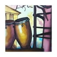 thumbnail image 1 of "Bongos in Rhythmical Bliss" - Canvas, 1 of 25