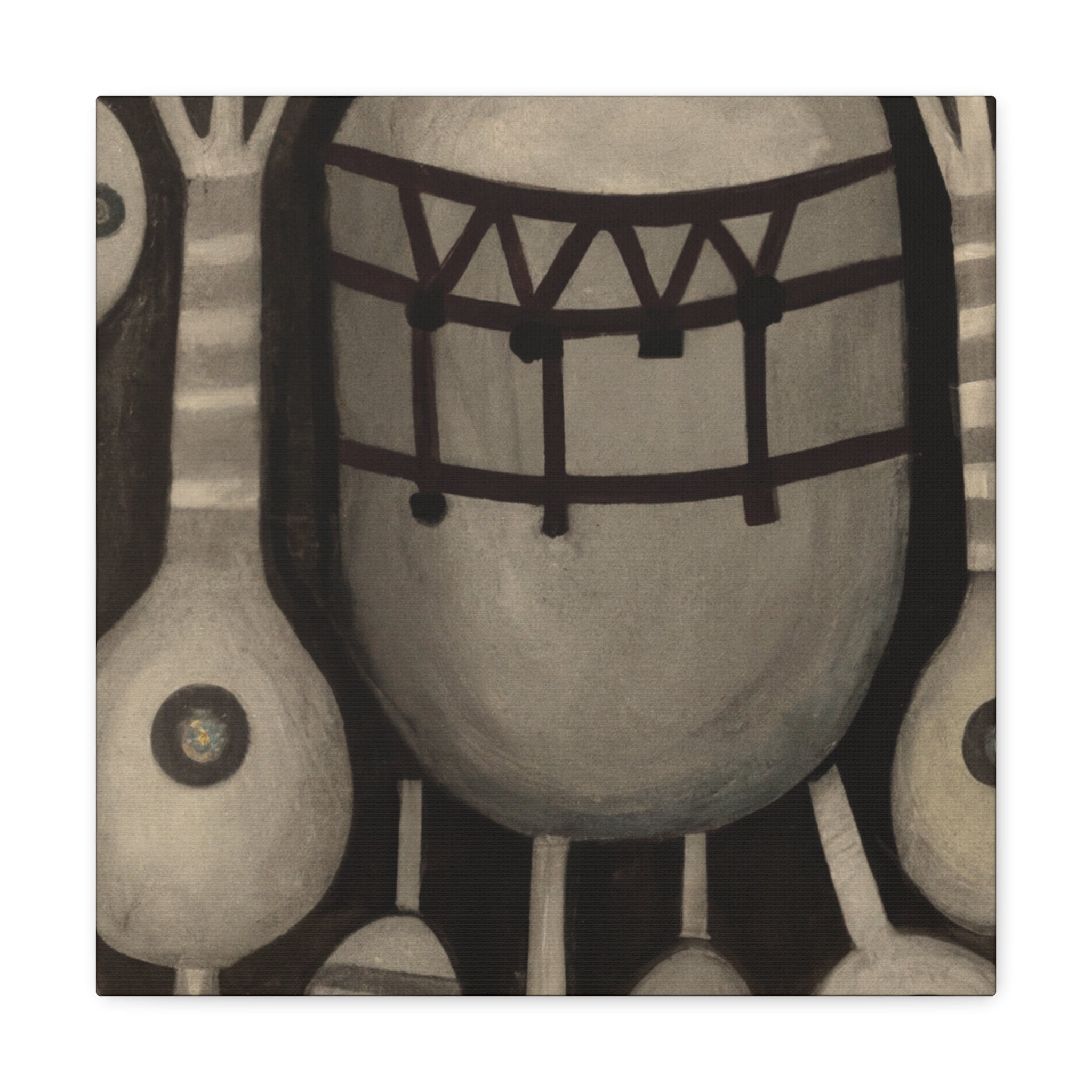 "Bongos of History" Canvas