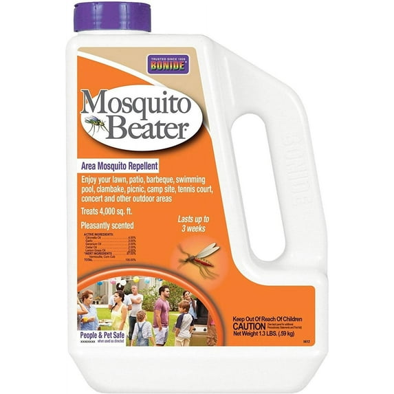 Bonide 037321056126 Mosquito Beater Area Repellent Granules