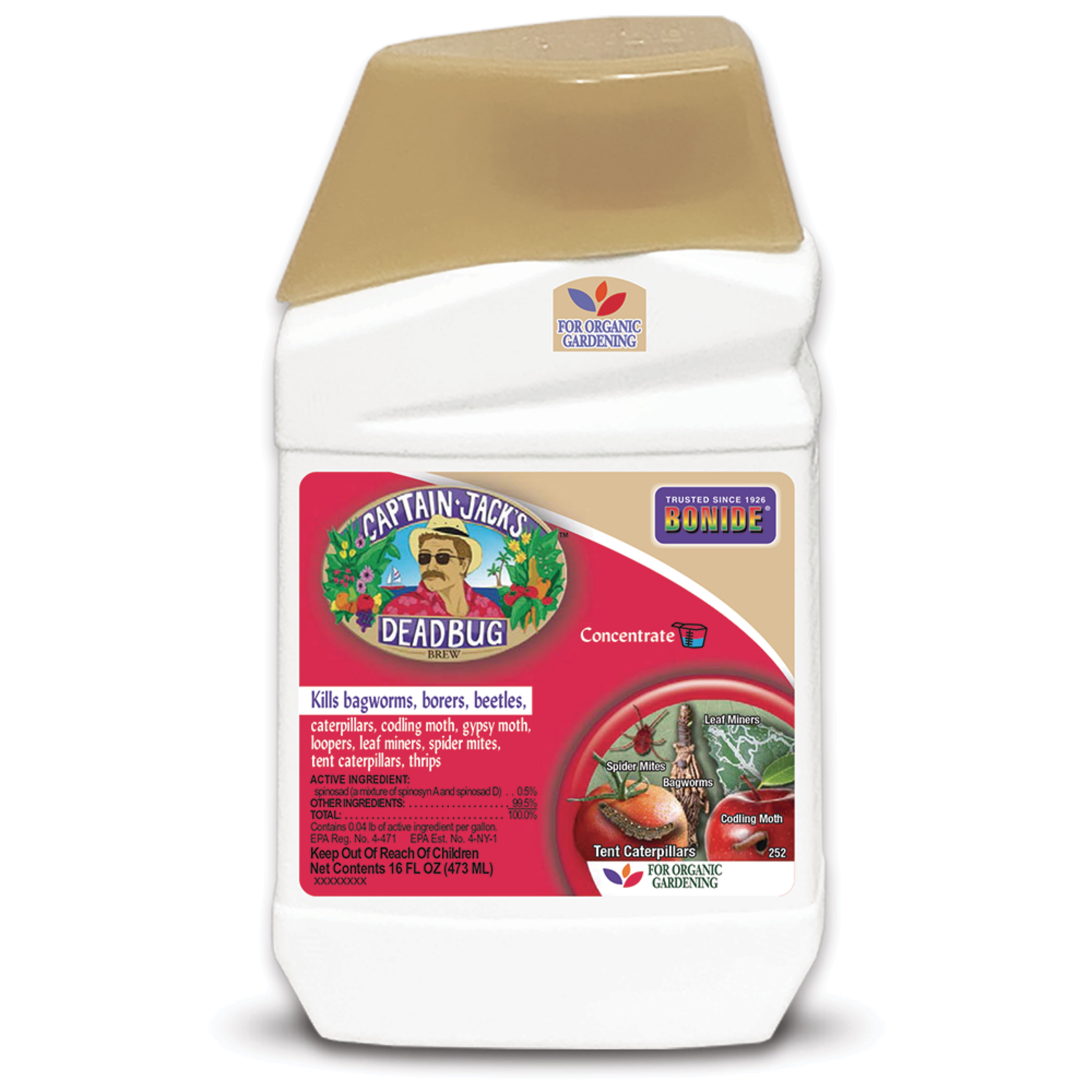 Bonide 16 oz. Captain Jacks Deadbug Brew Organic Concentrate with Spinosad