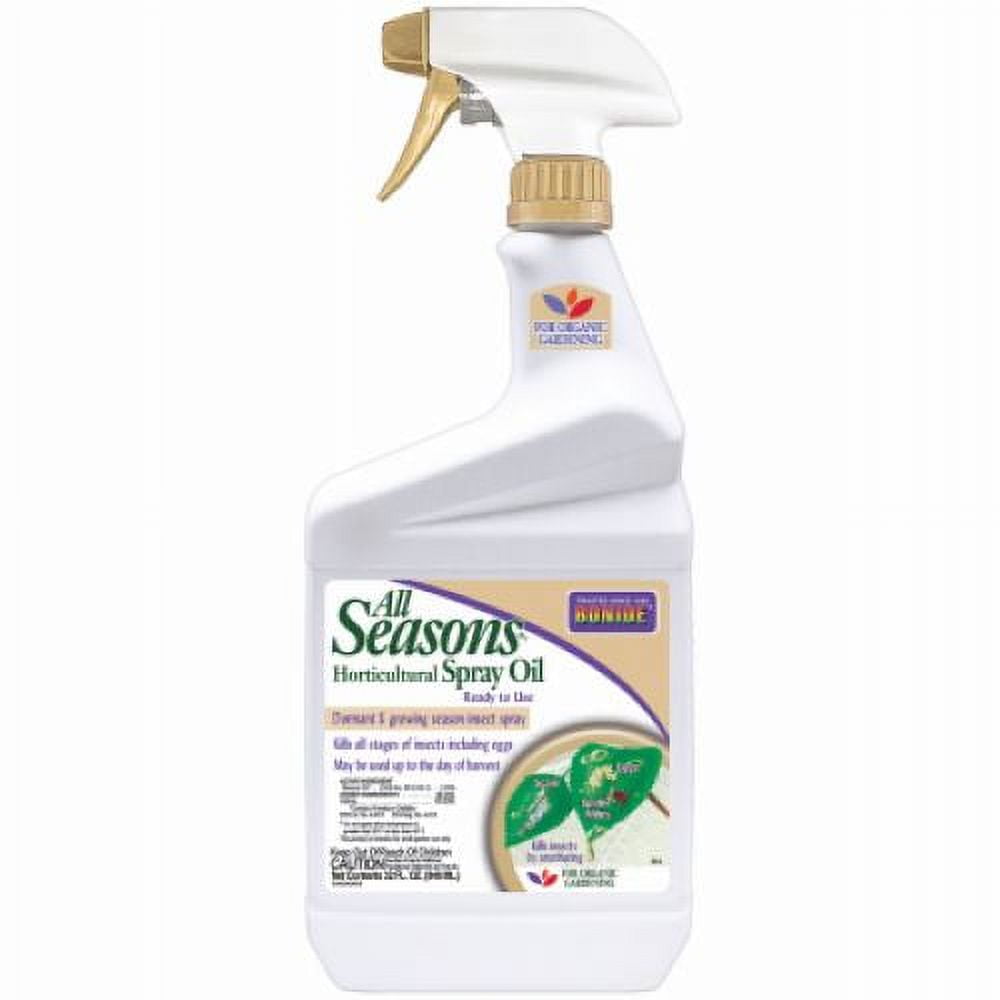 Bonide 214 1-Quart Spray Bottle of All Seasons Horticultural Spray Oil - Quantity of 3